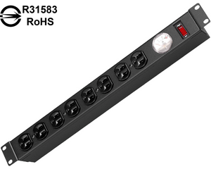 15A指針型電源排插-8座